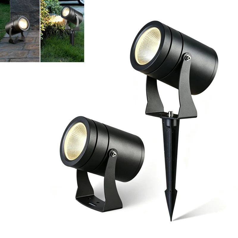 LED Lawn Lamp 5W 12W 20W Outdoor Garden lighting Waterproof Lighting Led Garden Path Spotlights 110V220V DC12-24V