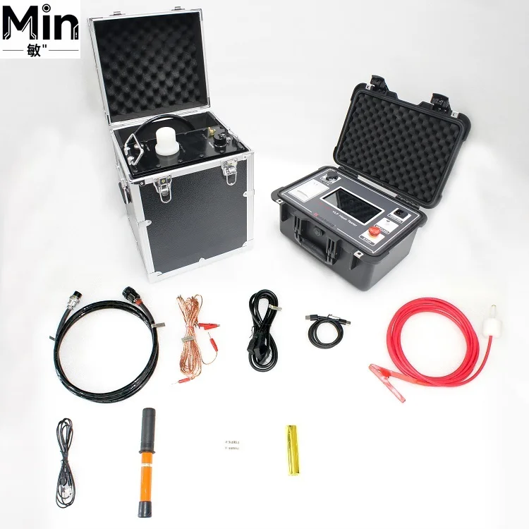 Portable VLF Hipot Tester High Voltage Cable Low Frequency Test Set 12 Months Warranty