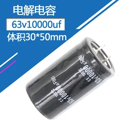 63v10000UF Volume 30x50mm  Aluminum Electrolytic Capacitors 10000uf 63v 63v10000vf 63v10000MFD 63v10000mf 10000mf63v 63vdc 63wv