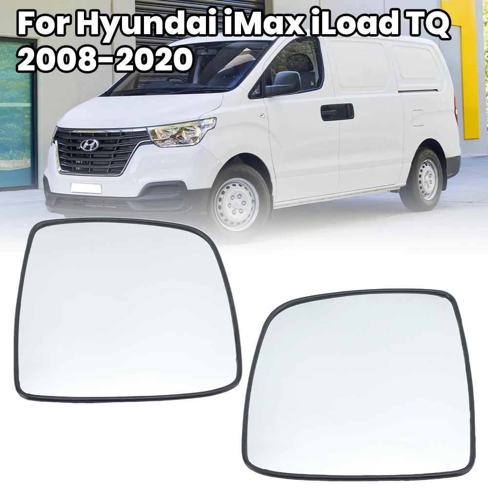 Side Mirror Glass Lens For HYUNDAI H1GRAND STAREX iMAX iLOAD i800 TQ 2008-2020 Heated Door Wing Mirror Glass Len Car Accessories