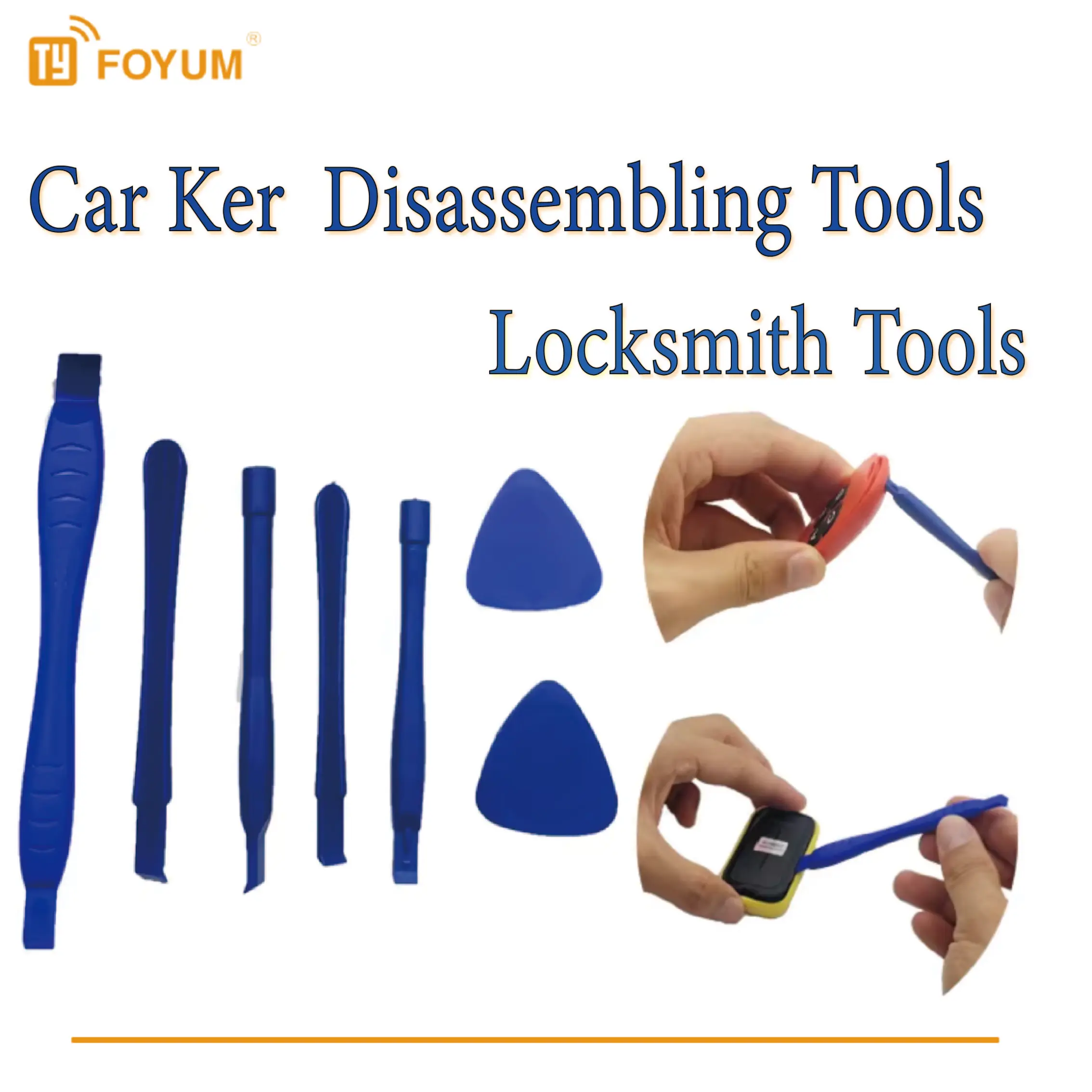 

Car Key Rear Cover Disassembly Tool. It is Simple and Portable. Battery Replacement Tool Set
