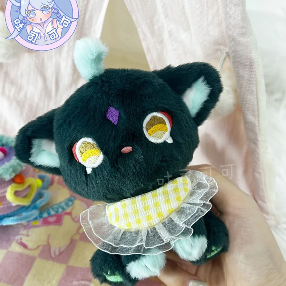

Game Genshin Impact Xiao Cute Cat Wag Tail Pillow 10Cm Cartoon Cosplay Gift