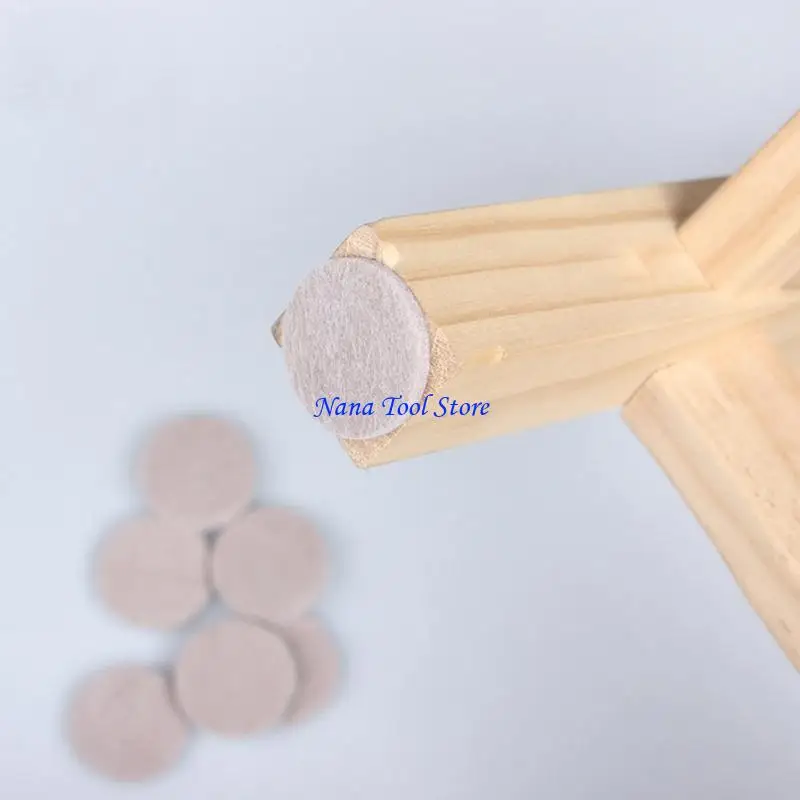 31GJ 72Pcs Adhesive Felt Pad for Furniture Legs Floor Protective Solution