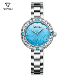 Mark Fairwhale 3500 Fashion Women's Quartz Watch Elegant Diamond Dial Clock Waterproof Simple Casual Ladies Watches reloj mujer