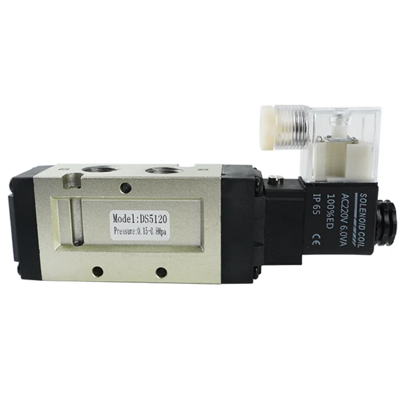 

Pneumatic Component Two Position Five Way Solenoid Valve DS5120/5220/3130 Electrical Valve electromagnetic directional valve