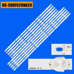 Podświetlenie LED dla NS-58DF620NA20 58PUS6203 58PUS6504 58PUF6013 58PUS7555 LB-GM3030-GJPHP585X11AA12-R L-2-T LB58003 V1 V0_01