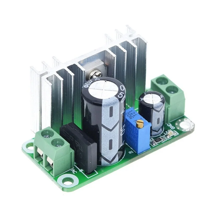 LM317T DC-DC Einstellbare Converter Buck Step Down Platine Modul Linear Regler Power Versorgung mit rectifier filter