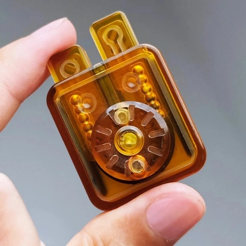Phonograph EDCPEI Mechanical Pressing Ding Ding Paragraph Fingertip Push Card Decompression Desktop Toy