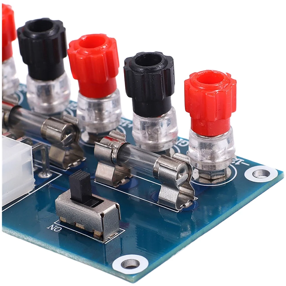ATX Power Supply Adapter Module with 24 Pin Main Connector Providing 12V +12V +5V +3.3V Outputs and 5A Fuse on All Output Lines