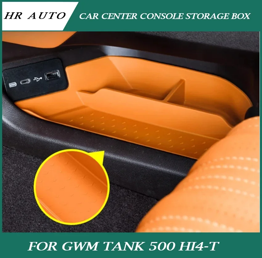 

Car Center Console Down Storage Box Fit for GWM Tank 500 Hi4-T Modified Center Console Storage Box Car Interior Accessories
