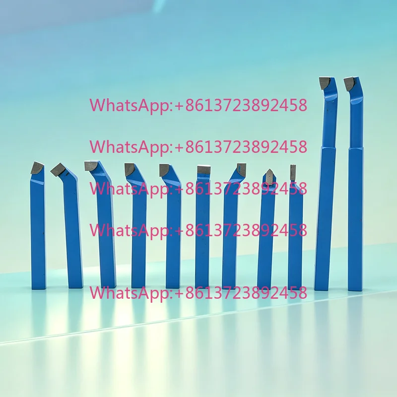 Carbide Brazed Tipped Turning Tool Bit Sets  DIJIN Brand Turning Tool Welding Tool 8x8mm Pcs for Mini Lathe