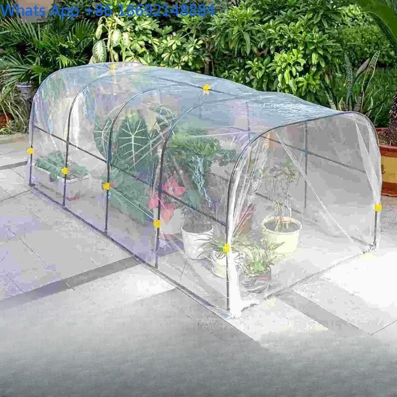 

Winter Outdoor Greenhouse Insulation Shed Courtyard Outdoor Greenhouse Vegetable Warm Shed Warm House Flower Shed for Home Use