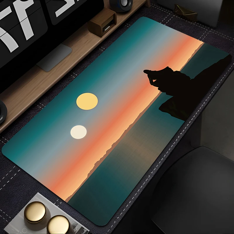 

Soft Mouse Pad Gaming Home Mousepad Keyboard Pad Office Carpet Laptop Mice Star Wars Obi-Wan Kenobi Pad Accessories Desk Mat