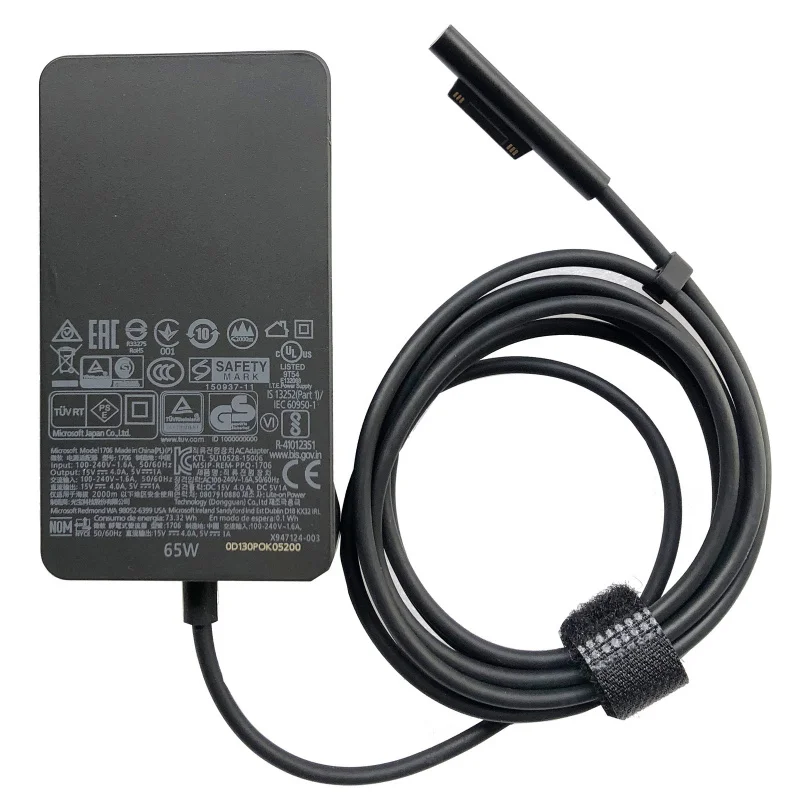 New For Microsoft 15V 4A 65W For surface book pro3 pro4 adapter charger fast charge
