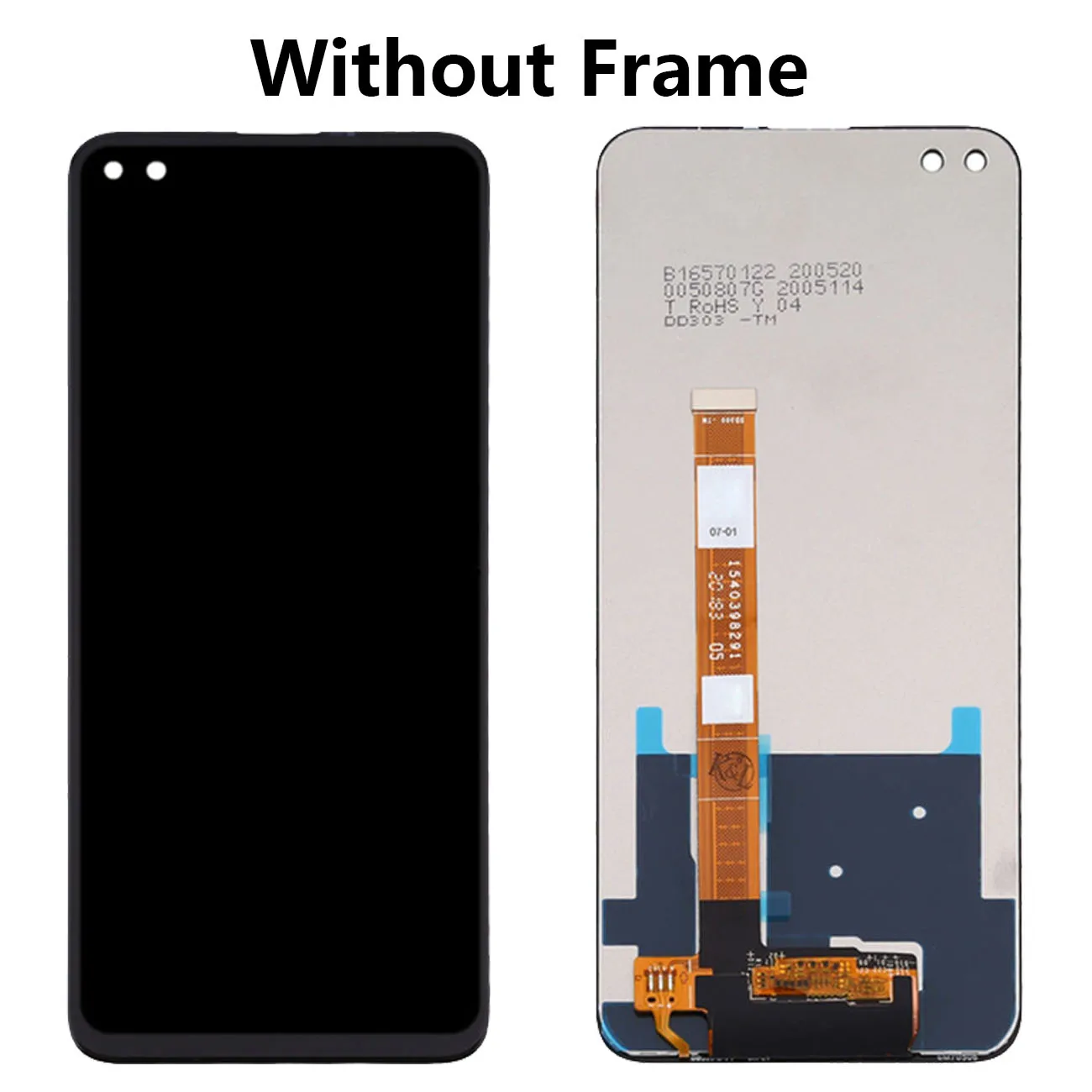 6.57\'Original Lcd Display For Oppo Reno4 Z 5G Full With Frame CPH2065 Screen Touch Panel Digitizer For Reno4Z Replacement Parts