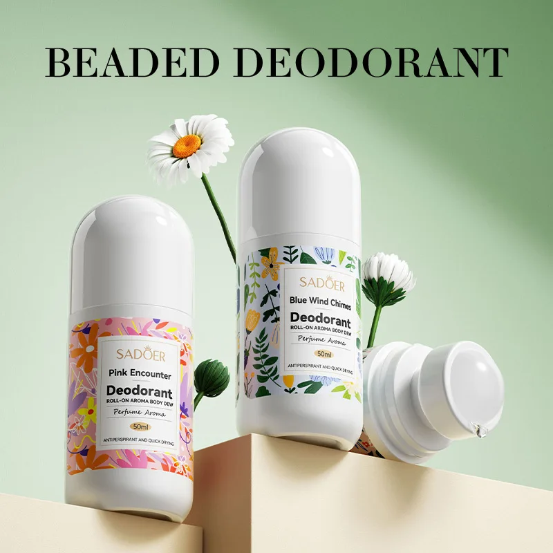 50ml Roll-on Body Deodorant Deodorant Women Men Aluminum Free Underarm Sweat Removing Body Party Enhance And Release Your Charm