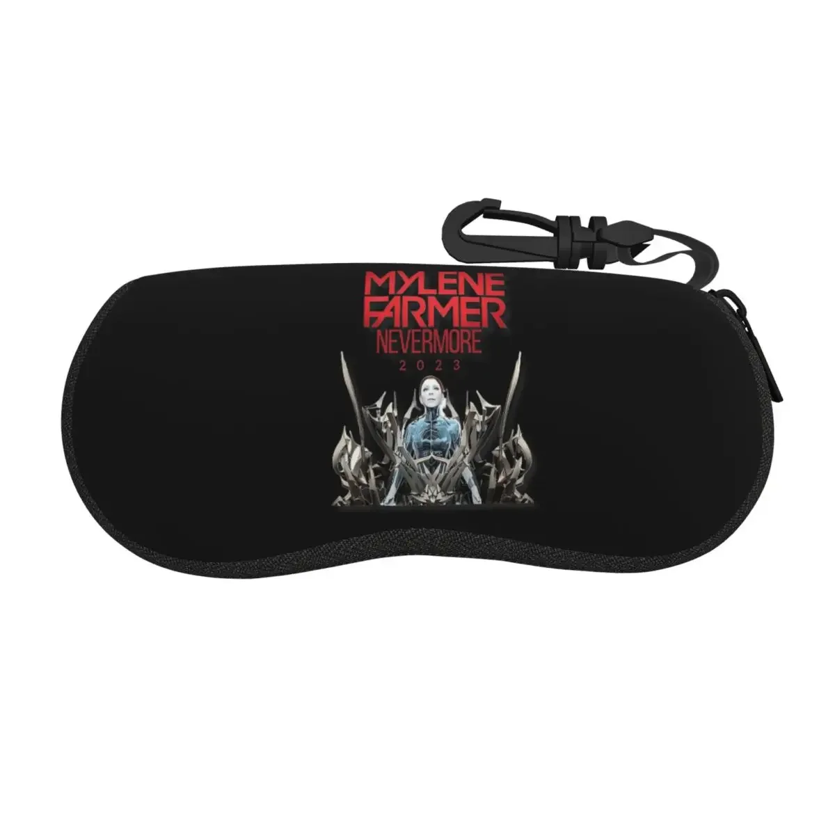 Mylene Farmer Jeanne Shell Glasses Case Protector Sunglasses Box Women Men Soft Eyeglasses Bag Pouch