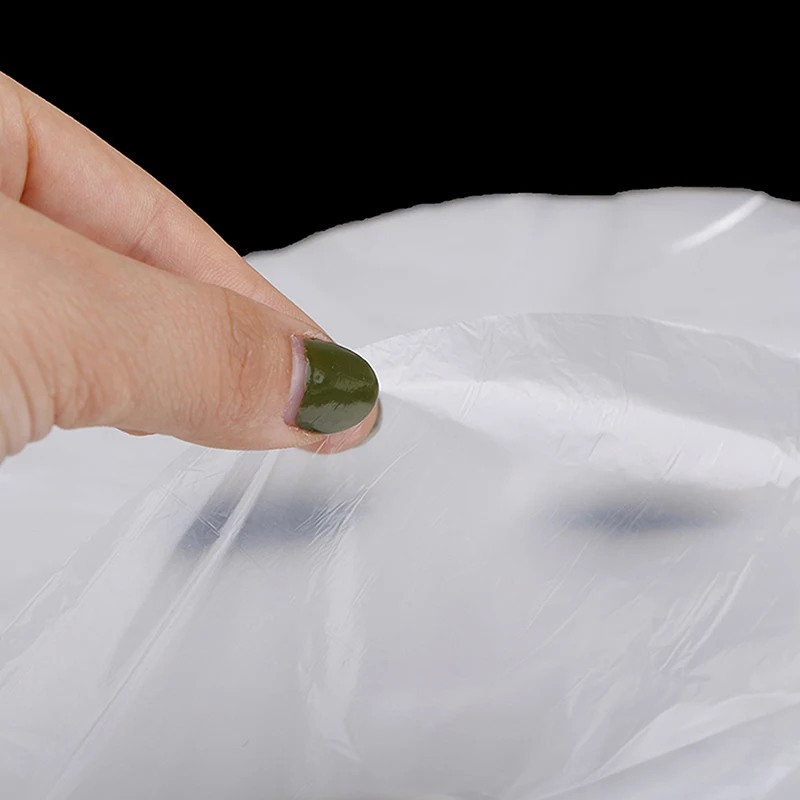 100/200 Stück Natürliche Einweg-Plastikfolie Schönheits- und Gesundheitswerkzeug Hautpflege Vollgesichts-Reinigungsmaske Einweg-Papiermasken – Detail 13