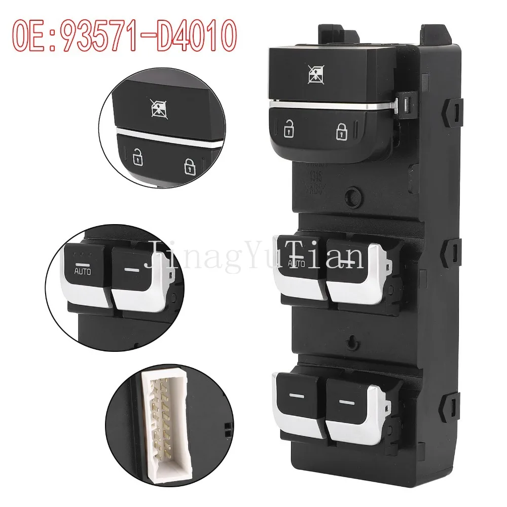 

Electric Master Window Control Switch for Kia Optima 2016 2017 2018 2019 2020 Front Left Glass Regulator Button Car Accessories