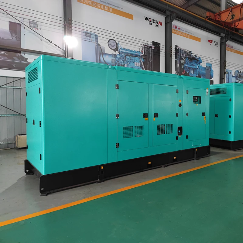 Industrial Diesel Power Generator Soundproof Diesel Dynamo 400kw Silent Generator