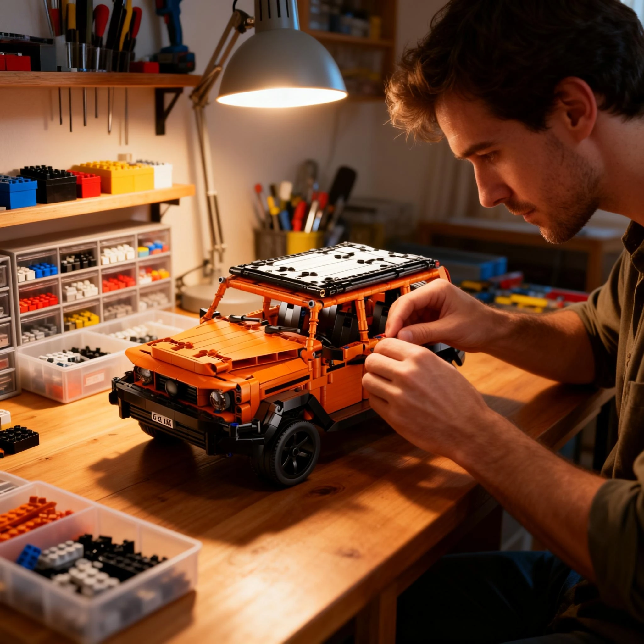 Technical 1:14 G500 Professional Line Off Road Car Building Block SUV Construction Bricks Vehicle Toy Gift for Adult Kid