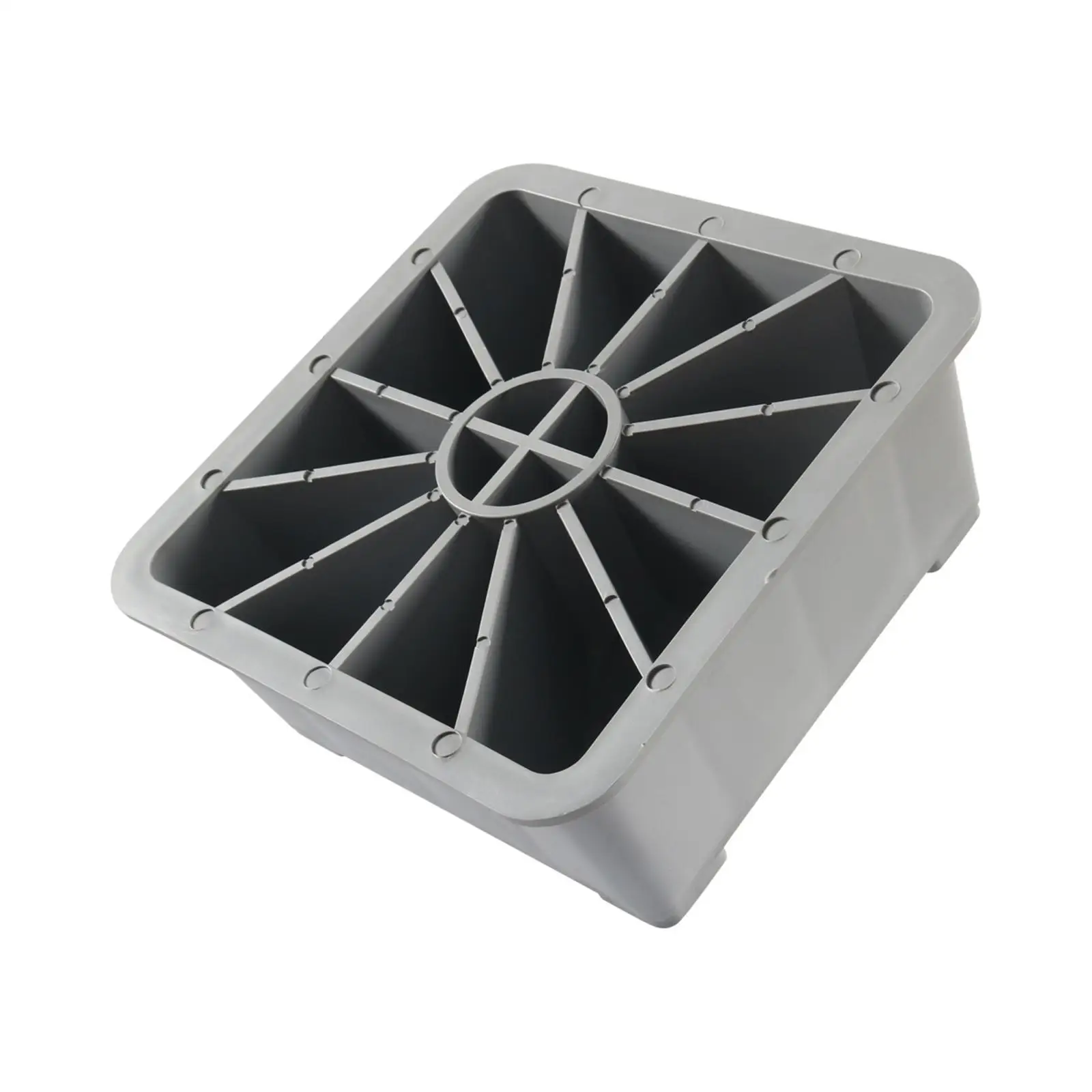 

RV Trailer Leveling Block PP Polypropylene Jack Feet Pad Wear Resistant for Parking Stability System