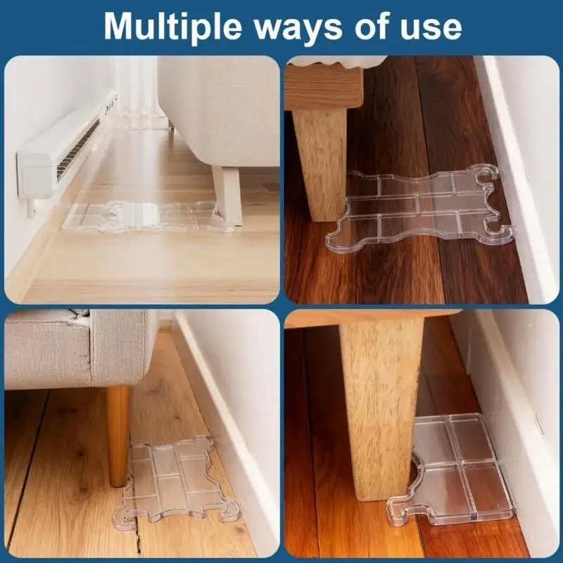 652F 2pcs Universal Clear Guards Easy Mount Clear Protectors for Household