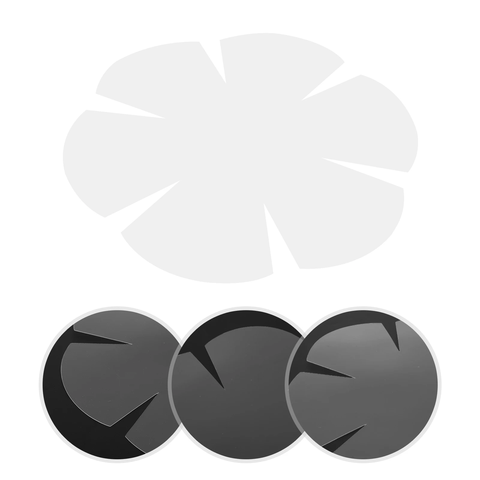 

1pc Flower Shape Bowl Wrap Sewing Template Quilting Ruler Patchwork Tool Fabric Ruler Bowl Mat Craft Supplies Hands-On Quilting