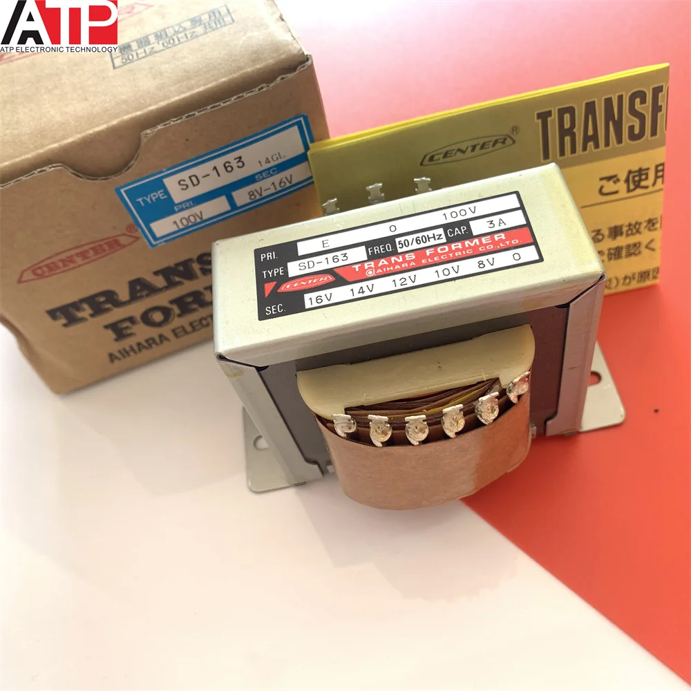 Free shipping 1PCS SD-163 new Japanese phase 3A motor transformer 0-100V genuine welcome to consult and order.