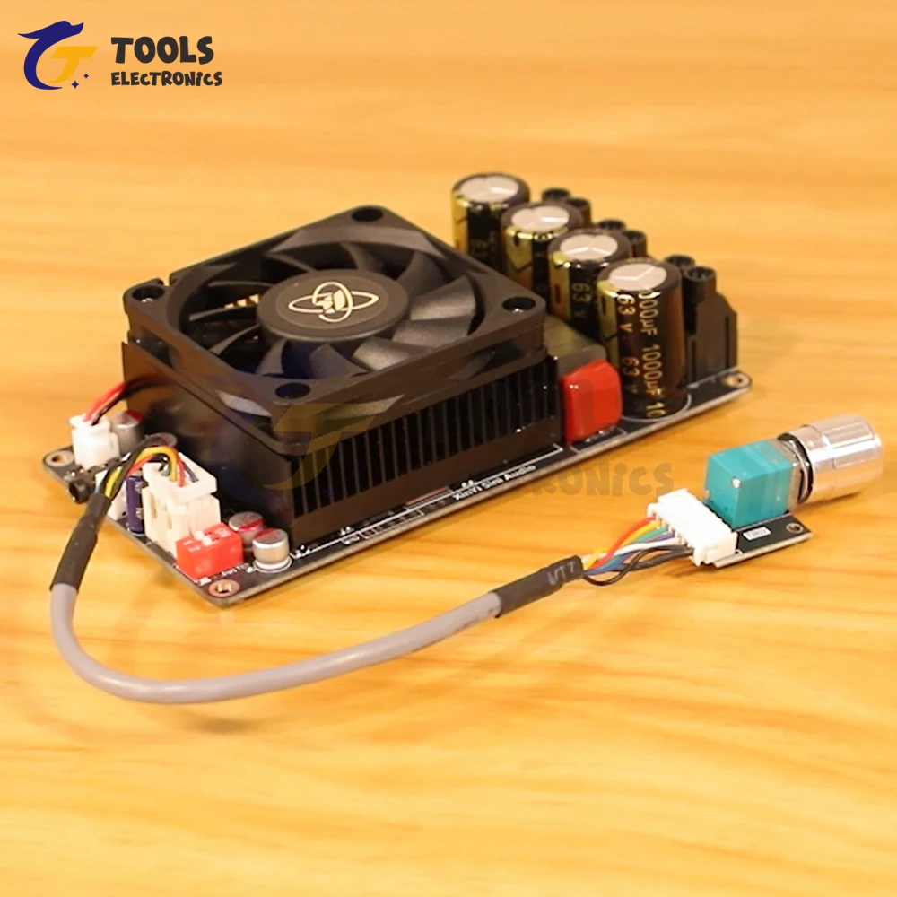 

XY-AP3002 Digital Power Amplifier Board (TPA3255) High-Power 300W×2 Stereo/Bridged Mono 600W Power Amplifier Module DC18-51V/10A