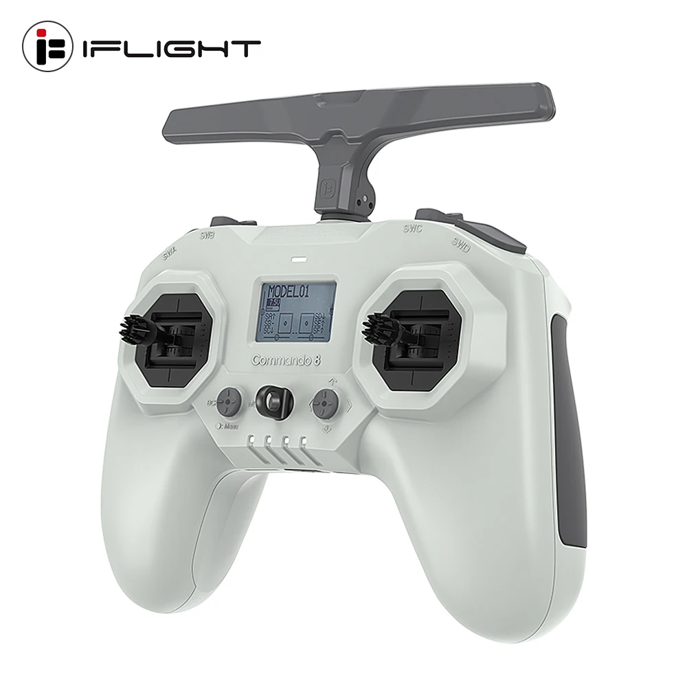 IFlight Commando 8 Radio Transmitter ELRS V2 868/900MHz RF 1000mW / 2.4G RF 500mW Remote Control for RC FPV Drone