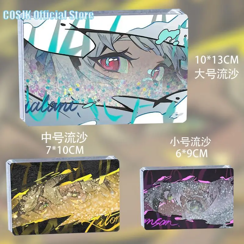 

Anime Genshin Impact Mualani Xilonen Iansan Cosplay Birthday Acrylic Flowing Quicksand Stand Mahjong Souvenir Ornament Fans Gift