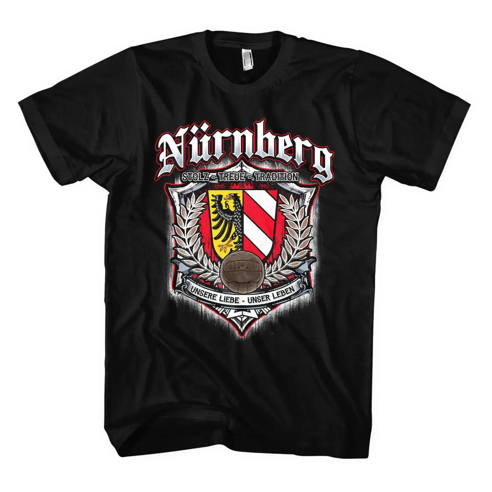 Für immer Nürnberg Männer Herren T Shirt Fussball Trikot Geschenk Ultras vintage Washed Stylish homme Comfortable graphic