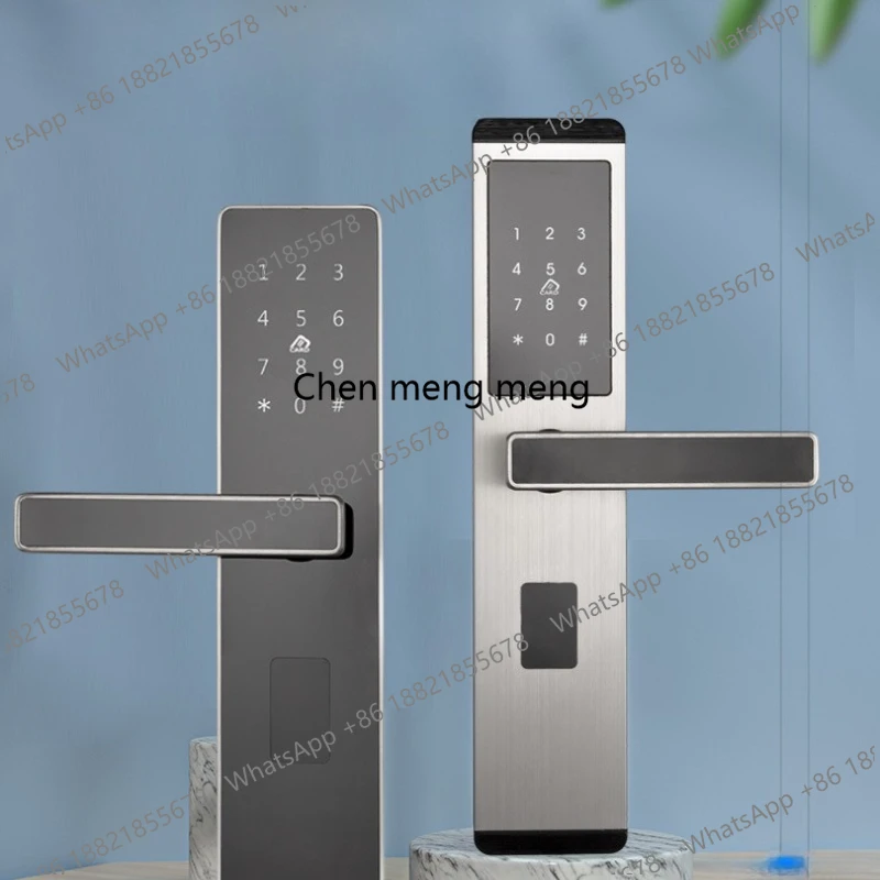 Password lock pass lock Magnetic card rental room anti-theft door set Smart Bluetooth swipe lock