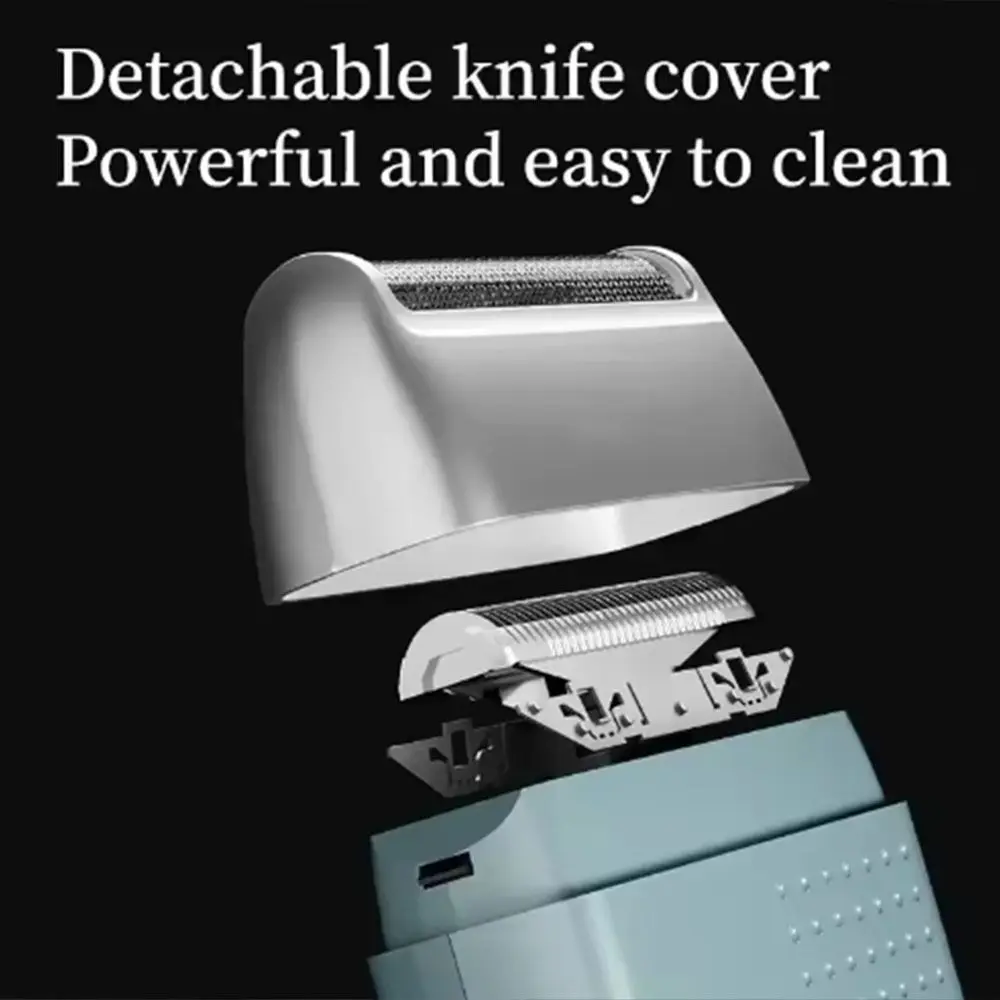 

Ultra Clean Electric Razor Quiet Operation Safety Men Beard Trimmer Professional Waterproof Shaving Beard Machine For Men Face