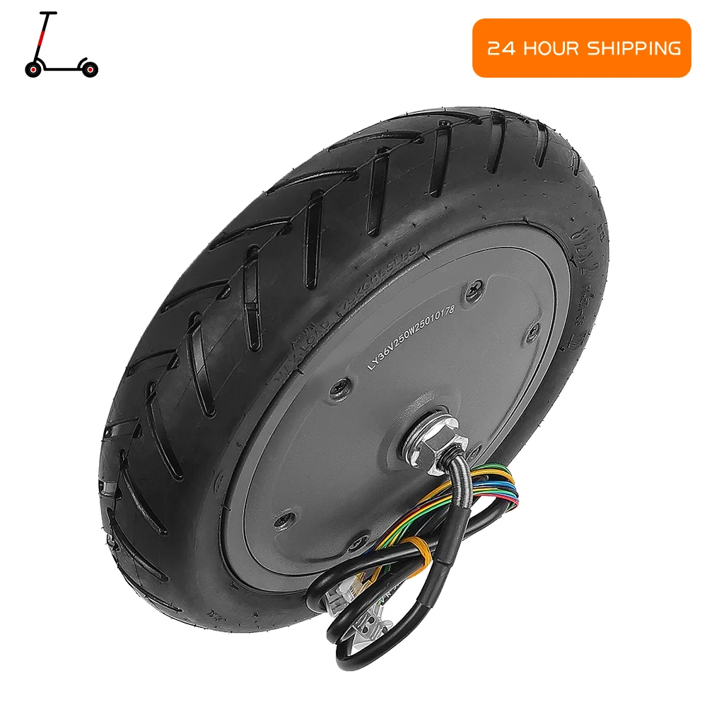 

350 Вт моторное колесо, аксессуары для электрического скутера, 8,5-дюймовое колесо, противоскользящий амортизатор, двигатели для Xiaomi M365/1s, часть шин