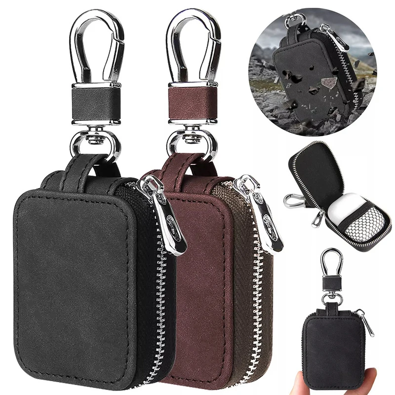 

P+ For Apple AirPods 2/3/4 Pro 3/2 Leather Shockproof Case Soft Cover With Keychain