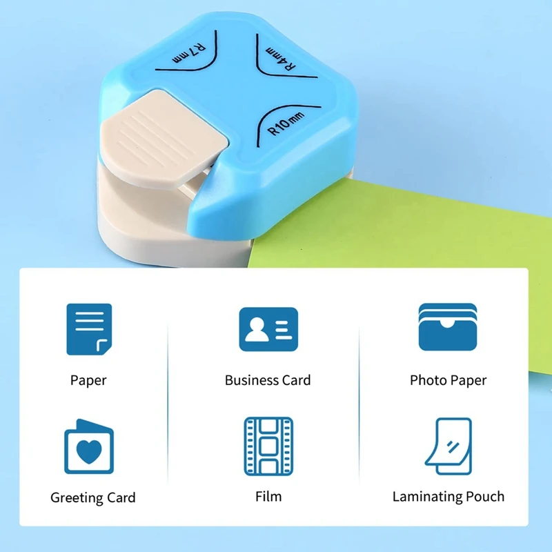 3 шт., углорезы для бумаги, 4/7/10 мм