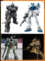 XFS HG 1/144 Assembly Model Kit RGM-79S GM Spartan Collection Action Figures Robot Fiugrine Plastic Model Hobby Doll Toy Gift