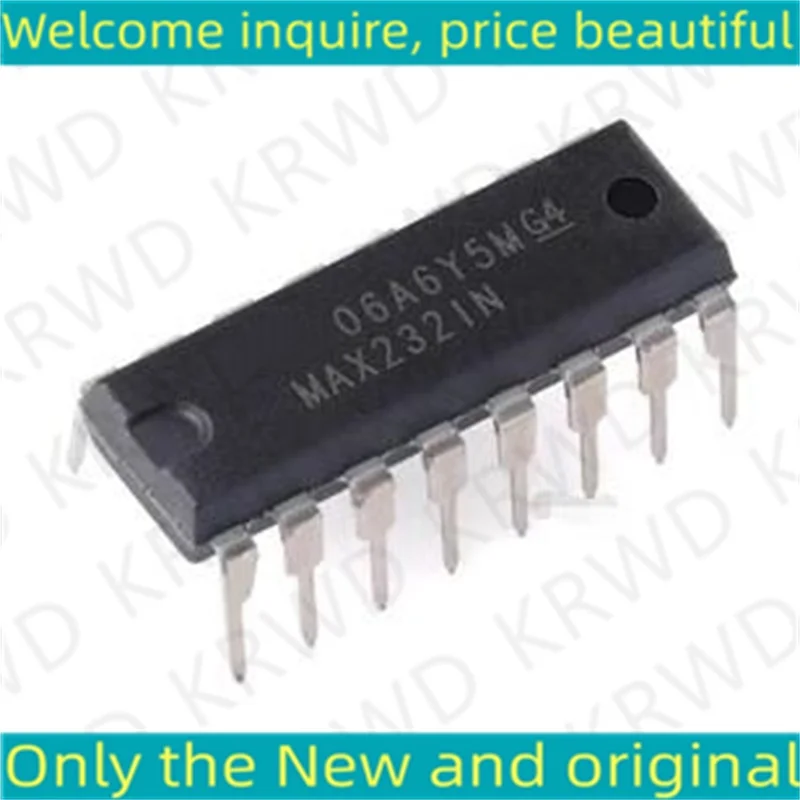5PCS MAX232IN New and Original Chip IC MAX232IN MAX232I  MAX232 MAX2321N  DIP16