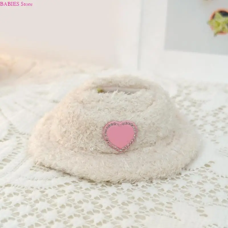 

C9GB Knit Sweater And Plush Hat Doll Clothes Set For Figure Dolls With Decorative Accessory Fashion Doll Dressingup Outfit