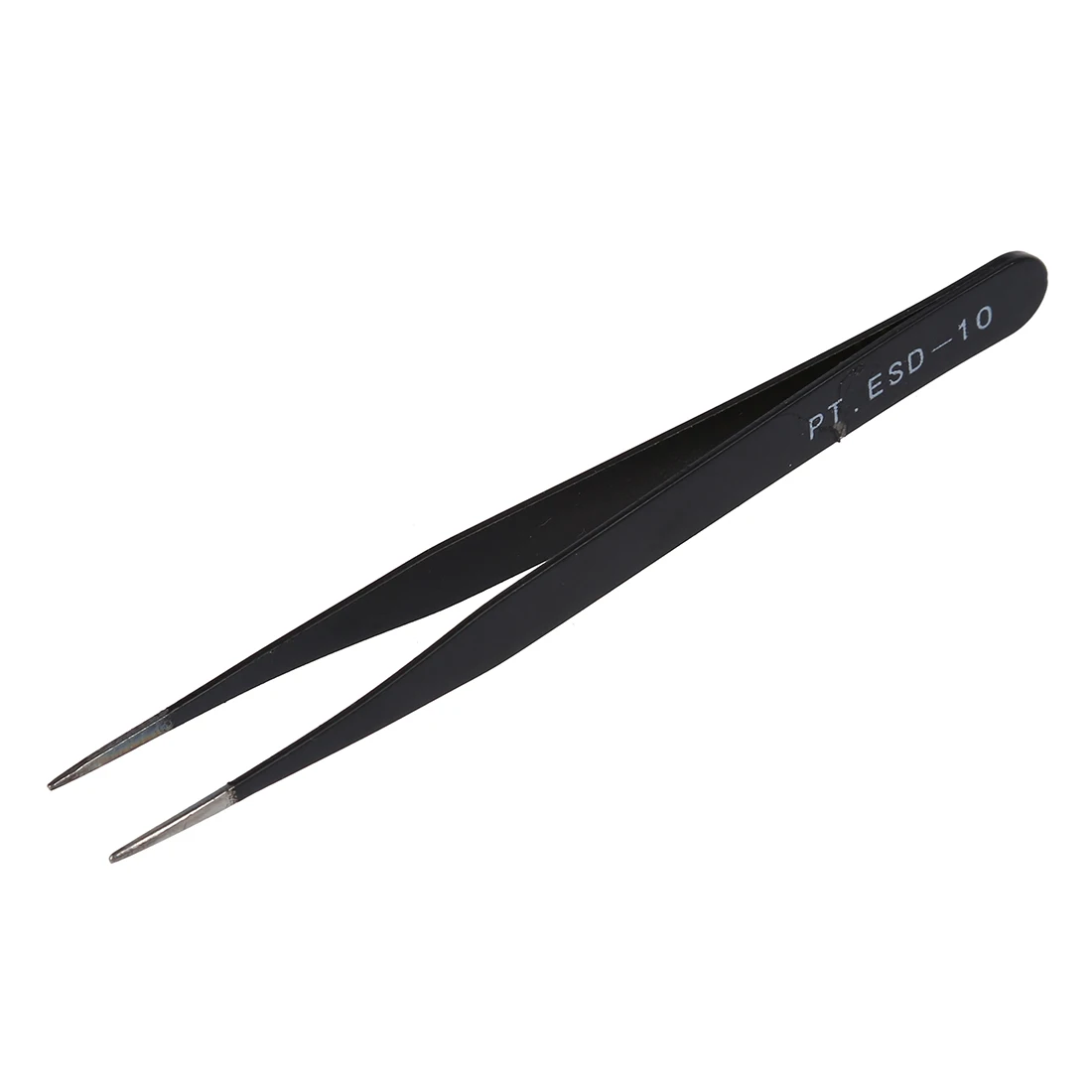 

Black Metal Straight Sharp Tip Tweezer