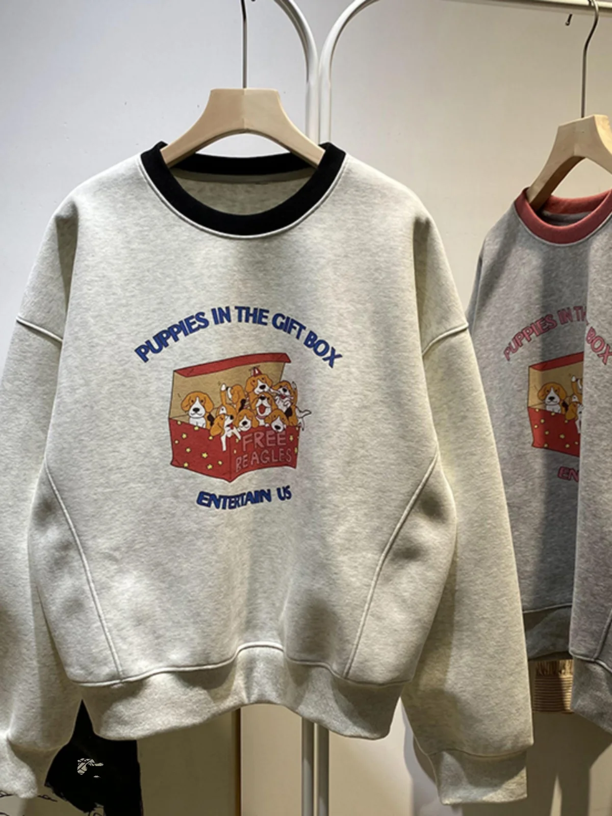 

Утепленная флисовая толстовка-худи женская свободного кроя с длинными рукавами, осенне-зимняя, новая модель, в корейском стиле, студенческая, популярная верхняя одежда, куртка