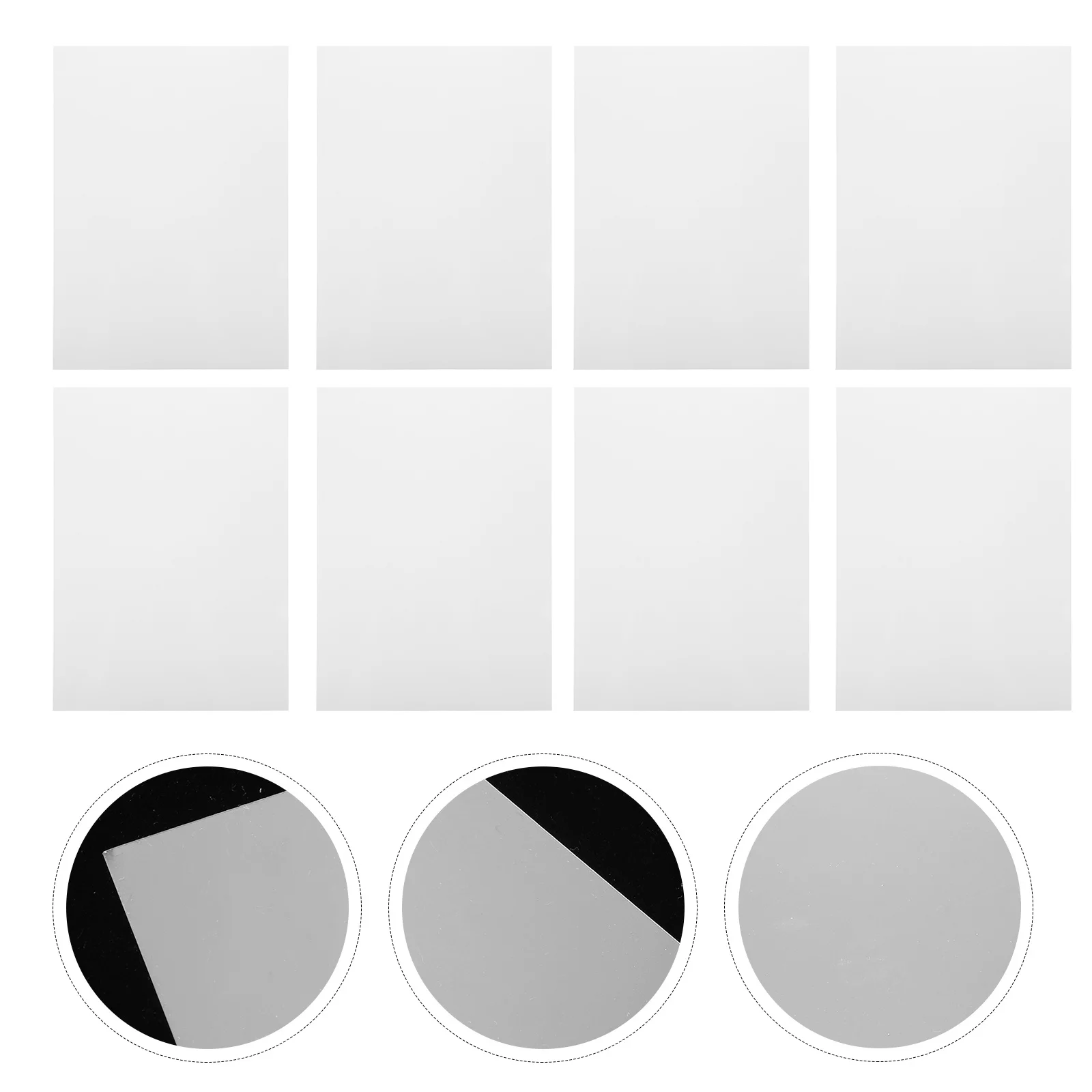 

10pcs Pvc Fire-Retardant Sheets Lighting Gel Filters For Color Correction Flash Diffuser Films Diy Crafts Light Gels Sheets