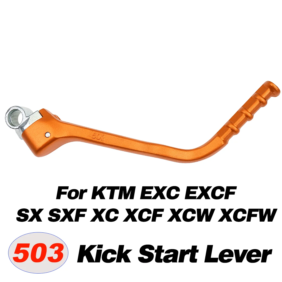 For Husqvarn KTM 2011-2016 CNC Forged Kick Start Starter Lever Pedal TE TC SX XC XCW XCF XCFW SXF EXC EXCF 250 300 350 450