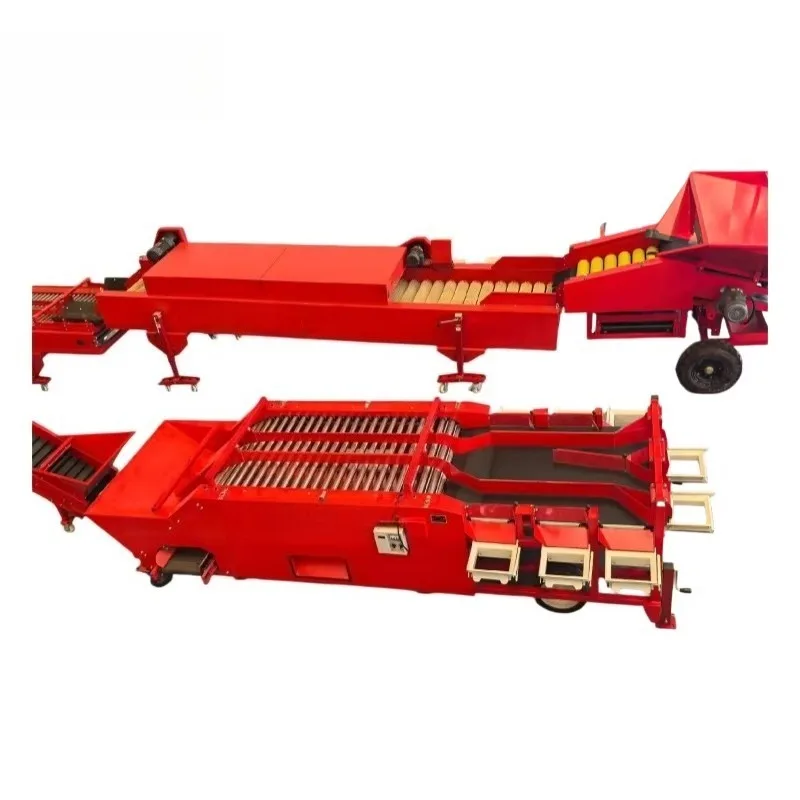 Full-Automatic Fruit & Vegetable Processing Line Harvester Sorter Cleaning Grading Packaging High-Accuracy Adjustable Stages
