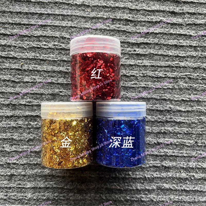 Carbon Fiber DIY Chopped Carbon Fiber Short Cut Forging Plastic Color Glitter Chips Pieces 10 Colors 2024 NEW