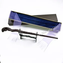 35-42cm Snape Luna  Magical Wand In Ribbon Box with Wand Stand Gift