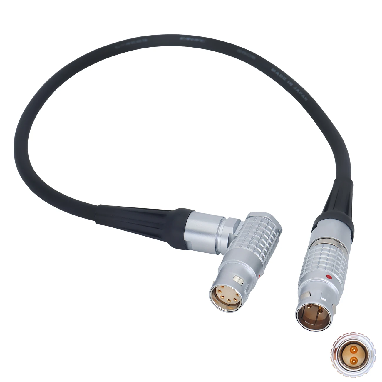 1PC NB Stabilizer Rock-a-bye System 2B 2Pin To ARRI ALEXA35/BMD/SONY Venice/D-TAP Camera Power Cable