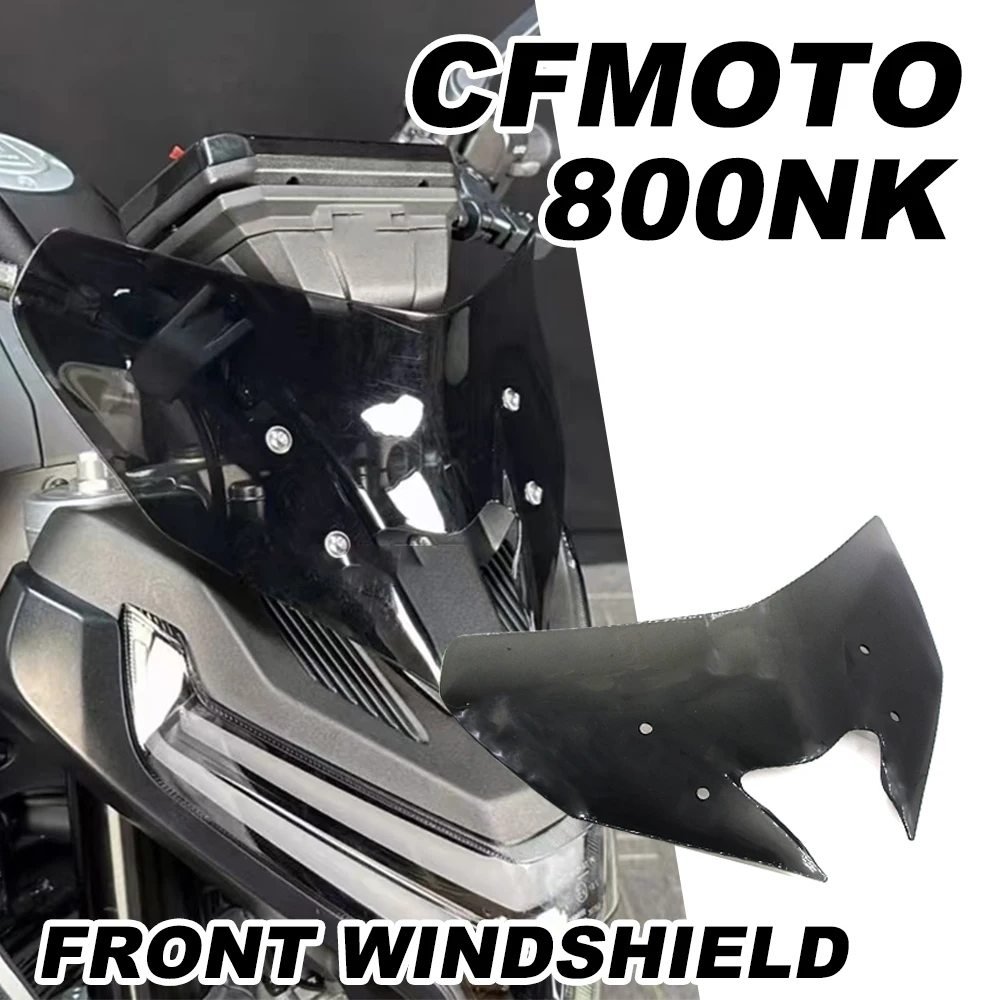 

For CFMOTO 800NK NK 800 NK800 Motorcycle Sports Visor Windscreen Windshield Windscreen With Mounting Bracket Deflector